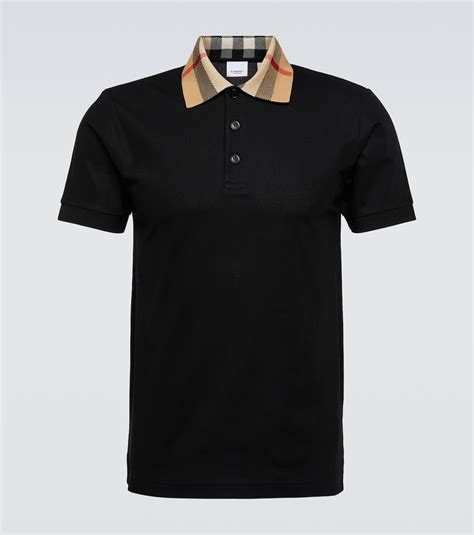 burberry black red shirt|authentic burberry polo shirt.